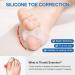 2 Pairs Gel Toe Separators - Bunion Pain Relief & Corrector for Men & Women | Comfortable Toe Spacers for Better Alignment - Buy Online on GoSupps.com