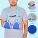Supegear Web Arm Loop - Adjustable Shoulder Stabilizers for Elbow & Wrist Support | Light & Breathable Armrest for Adults & Children | Soft Upholstery in Blue - Buy Online on GoSupps.com