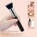 Raffaello Flat Top Kabuki Foundation Brush - Premium Makeup Tool for Liquid, Cream, and Powder - Buffing, Blending, Flawless Face Application - Black - Buy Online on GoSupps.com