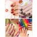 576 Piece Kids Fake Nails - Wsimily 24 Colorful Short Acrylic Square & Round False Nails for Children & Women - Full Cover Artificial Fingernails & Manicure Decoration - Buy Online on GoSupps.com