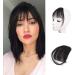 Clip-in Human Hair Bangs | Wig-Air Bangs Hairpieces for Girls & Women - International Shipping Available - Buy Online on GoSupps.com