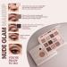 Lamora Nude Eyeshadow Palette - 12 Neutral Pigmented Matte & Shimmer Makeup Shades - Travel Size Eye Shadow With Mirror Nude Neutral Natural - Buy Online on GoSupps.com