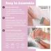 Jungle Culture Safety Razor for Women & Men in Pink Reusable Metal Razor No Blades Included - Fits All Double Edge Blades Eco Friendly Razor & Shaving Guide One Blade Razor for Body & Face - Buy Online on GoSupps.com