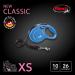 Flexi Classic Insertional Dog Leash - Ergonomic Durable 3m XS Blue - Perfect for Small Dogs - Buy Online on GoSupps.com
