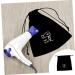 PLAFOPE 3 Pcs Hair Dryer Storage Bag Makeup Bag for Purse Hairdryer Bag Purse Organizer Bags Black Flannel - Buy Online on GoSupps.com