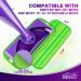 2-Pack Reusable Microfiber Mop Pads for Swiffer Wetjet - 12-inch Refills for Wet & Dry Cleaning - Buy Online on GoSupps.com