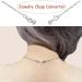 925 Sterling Silver Necklace Clasps - Gold & Silver Bracelet Converter Set | Jewelry Making Supplies - Chain Extender & Connector | 2Pcs Silver - Buy Online on GoSupps.com