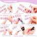12 Sheets Glitter Solid Color Nail Wraps Nail Polish Stickers Adhesive Nail Polish Wraps Nail Stickers Full Nail Wraps Stick On Nail Strips with 2 Pieces Nail Files for Women Gel Polish Nail - Buy Online on GoSupps.com