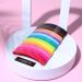 Aurora Large Plastic Dome Hair Barrettes Clips Set - 18 Colored Pieces for Thick Hair - Korean Styling Accessories for Girls & Women - Buy Online on GoSupps.com