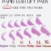 Lash Lift Pads Shield Set - DIY Eyelash Perm Kit for Rapid Curling, Lifting, Tinting - 6 Sizes - Mega L Curl - Lavender Purple - Buy Online on GoSupps.com