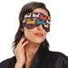 Haskirky Light Blocking Eye Mask for Deep Sleep | Adjustable for Men and Women | Ideal for Travel, Meditation, and Office | Breathable and Comfortable | Colorful Cats Design - Buy Online on GoSupps.com