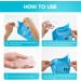 Cloudburg 12 Pack 800ML Resealable Pee Bags for Men - Portable Urinal Bags for Travel, Camping, and Emergencies - Buy Online on GoSupps.com