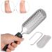 Double-Sided Rustproof Steel Dead Skin Remover & Callus Remover for Perfect Pedicure - Foot Care Tool in Black - Buy Online on GoSupps.com