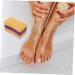 FRCOLOR Grinding Foot Tool Foot rubbing Stone Foot Stone Foot Scrub Body scrubbers feet Pumice Block Foot Pumices Foot Exfoliation Pumice for feet Natural pomes Metal Foot Heel - Buy Online on GoSupps.com
