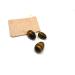 Yoni Egg Set of 3 - 100% Natural Jade & Tiger Eye Stone | Kegel Exercises for Pelvic Floor Strengthening | Drilled Massager for All Levels - Buy Online on GoSupps.com
