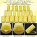 Soft Foam Hair Rollers Set - 24 Pieces for Hairdressing Styling (Large, Medium, Small) - Buy Online on GoSupps.com