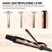 1.25 inch K&K Curling Iron with Ceramic Coating - Adjustable Temp, LED Display - Professional Curling Wand for Long Hair - Buy Online on GoSupps.com
