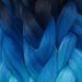 24 Hair Extension Crochet Braids - Synthetic Braiding Hair (3 Pcs/300g) Black to Dark Blue to Light Blue - Buy Online on GoSupps.com
