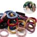 40pcs No Crease Hair Ties for Thick Curly Hair - Seamless Cotton Ponytail Holders | Multicolor - Buy Online on GoSupps.com