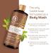 DR. JACOBS NATURALS Castile Sandalwood Body Wash - All-Natural Moisturizing Shampoo for Dry & Sensitive Skin | Gluten & Preservatives-Free | 32 oz with Pump - Buy Online on GoSupps.com