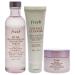 Fresh Three Step Hydration Heroes Kit for Women | Cleanser Serum & Face Cream | Best Hydration Products - Buy Online on GoSupps.com