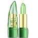 Lip Balm Organic Aloe Vera Lipstick Lips Moisturizer Long Lasting Nutritious Soothing Lip Balm Magic Temperature Colour Changing Lip Gloss Lipstick Lip Care (Pink 2) Pink 2