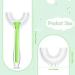 4 Pack Kids U-Shaped Toothbrush with Silicone Brush Heads - Ages 2-6, Bright Colors - Buy Online on GoSupps.com