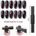 8 Pieces Double-head Flower Design Nail Magnet Set for 3D Magnetic Cat Eye Gel Polish Art DIY at Salon or Home - Buy Online on GoSupps.com