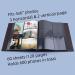 Golden State Art Large Photo Album - 600 4x6 Photos, Leather Cover - Family Wedding Baby Vacation Graduation - 12.3 x 13.2 inches Black - Buy Online on GoSupps.com