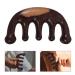 Minkissy Handheld Wooden Hair Comb - Wide Tooth Comb for Curls & Smooth Hair (10.50x5.50x2.00cm) - International Shipping Available - Buy Online on GoSupps.com