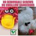 Squeaky Dog Toys for Boredom No Stuffed Soft Dog Toys Duck Plush Dog Toys for Small Medium Large Dogs Pink - Buy Online on GoSupps.com