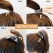 Rhinestone Rhinestone Hair Barrettes: High Ponytail Clips for Women - Perfect Hair Accessory Gift - Buy Online on GoSupps.com