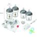 Nuby Newborn Baby Bottle Starter Set with Teats, Brush, Soother, Bib, and Teether - Buy Online on GoSupps.com