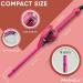 Professional 3/8 Inch Curling Iron - 9mm Ceramic Tourmaline Curl Wand for All Hair Types | Wave Hair Styling Tool with Non-Slip Handle | Adjustable Temperatures 225 F to 450 F - Buy Online on GoSupps.com