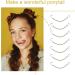 EUPSIIU 21 Elastic Hook Hair Tie Ponytail Hooks Hair Clips Bungee Hair Ties Rubber Bands with Hooks Hair Bungee Cords Ponytail Holders Hair Accessories for All Hair Types (Multicolor) - Buy Online on GoSupps.com