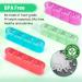 Pill Box 4 Times a Day 7 Days Pill Organiser Box with 28 Compartments Weekly Pill Case for Morning Noon Evening and Bed Time (Green) - Buy Online on GoSupps.com