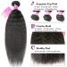 Mei You 9A Kinky Straight Brazilian Virgin Remy Hair 3 Bundles Natural Black (10 12 14) - Buy Online on GoSupps.com
