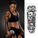 10 Sheets Temporary Full Arm Tattoo Set for Men and Women - Waterproof and Realistic Fake Sleeve Tattoos - Long Lasting Design (L19xW7) - Buy Online on GoSupps.com