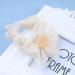 Inilbran Boho Silk Satin Hair Scrunchies Vintage Satin Hair Band Hair Ties French Elastic Hair Tie Ropes Pearl Ponytail Scrunchy Hair Ties Hair Accessories for Women and Girls Headdress Champagne - Buy Online on GoSupps.com