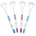 x Tongue Scraper Set of 4 Colors Oral and Dental Care