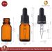 Handsunity 10ml Amber Glass Pipette Bottles Set - 192 Pack with Black Caps & Accessories for Pharmacy Use - Buy Online on GoSupps.com