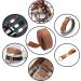 Picheng Lychee Pattern Leather Strap - 1 Inch Wide, 100 Inches Long - Ideal for Pet Collars, Traction Ropes, Belts, Keychains, DIY Craft Projects - Brown - Buy Online on GoSupps.com