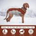 Kuoser Waterproof Dog Coat | Warm Fleece-Lined Jacket for Small & Medium Dogs | Cozy Reflective Winter Vest for Pets - Buy Online on GoSupps.com
