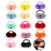 Hair tie ball Elastic hair tie pompon hair tie plush ball hair tie Multi -colored hair tie soft hair tie for babies girls children women toddlers hair accessories 14 colors