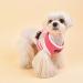 Puppia Soft Harness II | Comfortable & Adjustable Pink Dog Harness for Small & Medium Dogs - Buy Online on GoSupps.com