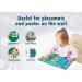 UNCLE WU Learning About Money Placemats - Early Childhood Education Materials Preschool -16 x 12 inch Waterproof Poster Learning Money - Buy Online on GoSupps.com