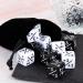 48-Piece MTG Dice Counters Set for Magic The Gathering | Creature Stats Buff Cube D6 Dice | CCG Card Game Accessory (Black & White) - Buy Online on GoSupps.com
