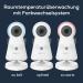 Angelcare AC25-SP 3-in-1 Baby Monitor | Video Audio & Motion Detection with 2 Wireless Sensor Mats - International Shipping Available - Buy Online on GoSupps.com
