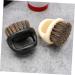 Healeved Men's Beard Comb - 2 Piece Multifunctional Cleaning Brush Set | Pocket Comb & Accessories for Grooming - Beige 6x5x5cm - Buy Online on GoSupps.com