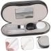 Solustre Multi-Purpose Glasses Case & Organizer | 2-in-1 Contact Lens & Schnapps Glass Storage Solution - Buy Online on GoSupps.com